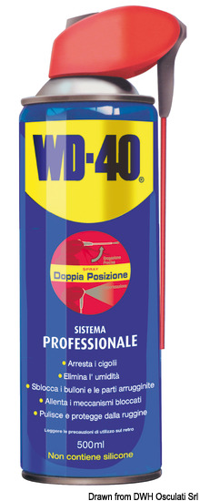 Lubrificante multiuso WD-40 Professional 500ml