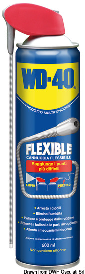 Lubrificante multiuso WD-40 Flexible 600ml