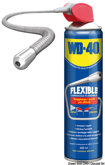 Lubrificante multiuso WD-40 Flexible 600ml