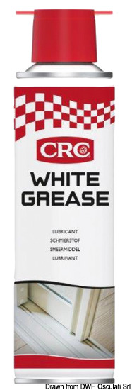 Grasso idrorepellente CRC White lithium 250ml