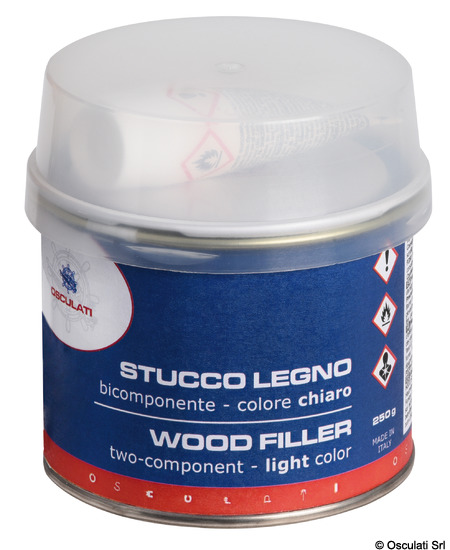 Stucco legno bicomponente chiaro 250 ml