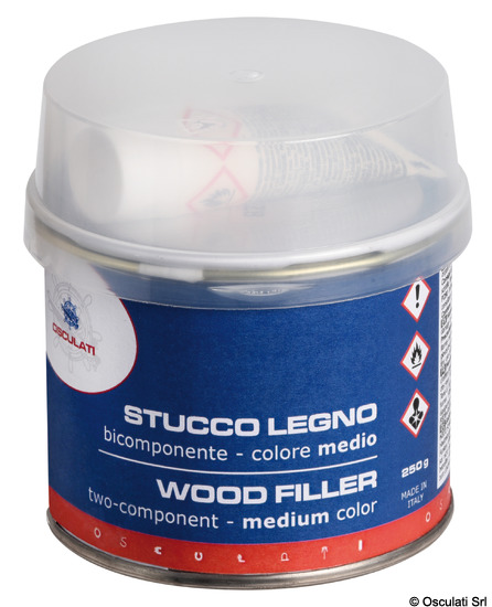 Stucco legno bicomponente medio 250 ml