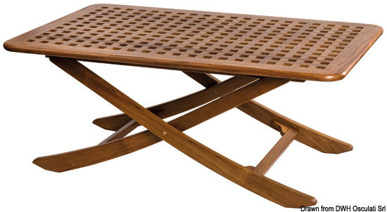 Tavolo teak 125x80 cm