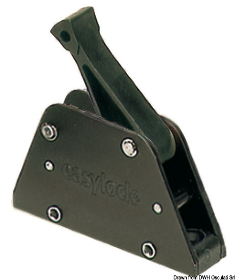 Easylock anodizzato nero singolo