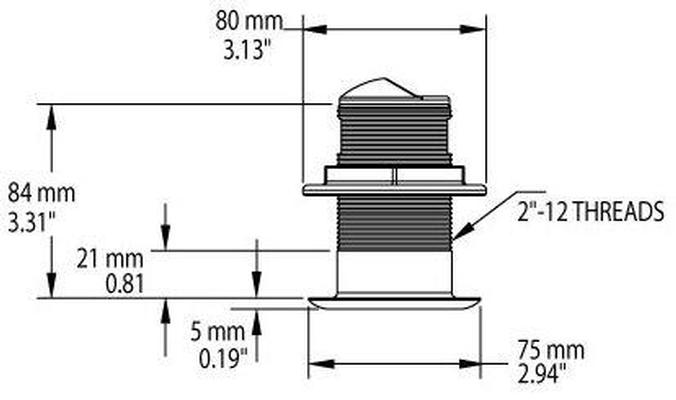 Trasduttore Passante serie N - 300W, 95-155KHz