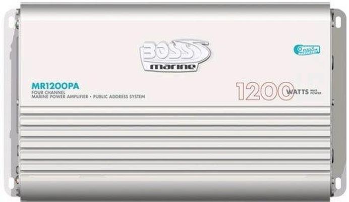 Boss Marine MR1200PA, Amplificatore 300W x 4