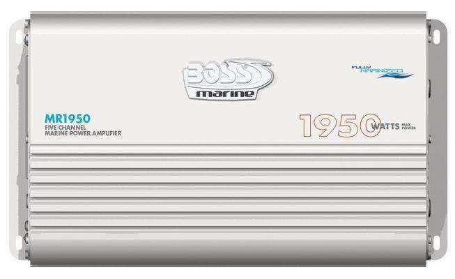 Boss Marine MR1950, Amplificatore 350Wx 4 + 500Wx