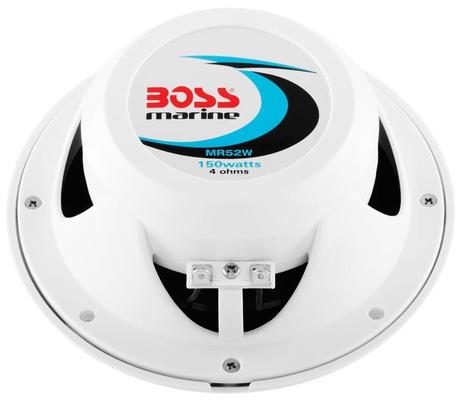 Boss Marine MR52W Coppia Speaker 150W, Bianchi