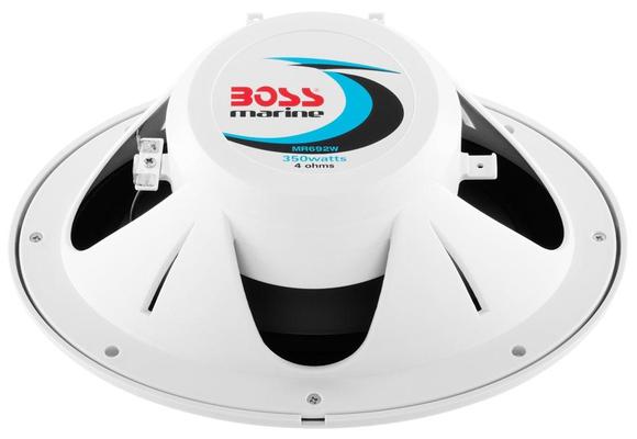 Boss Marine MR692W Coppia Speaker 350W, Bianchi