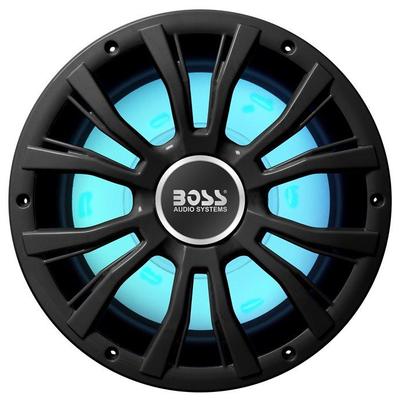 Boss Marine MRGB10W Subwoofer singolo 800W, Bianc