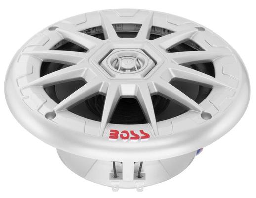 Boss Marine MRGB65S Coppia Speaker LED, Argento