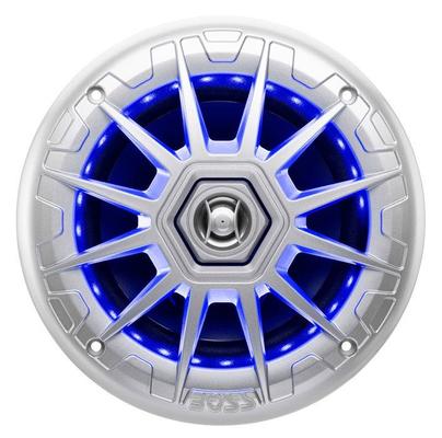 Boss Marine MRGB65S Coppia Speaker LED, Argento