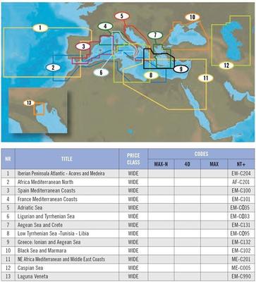 C-Map Cartuccia NT+ Wide C-Card