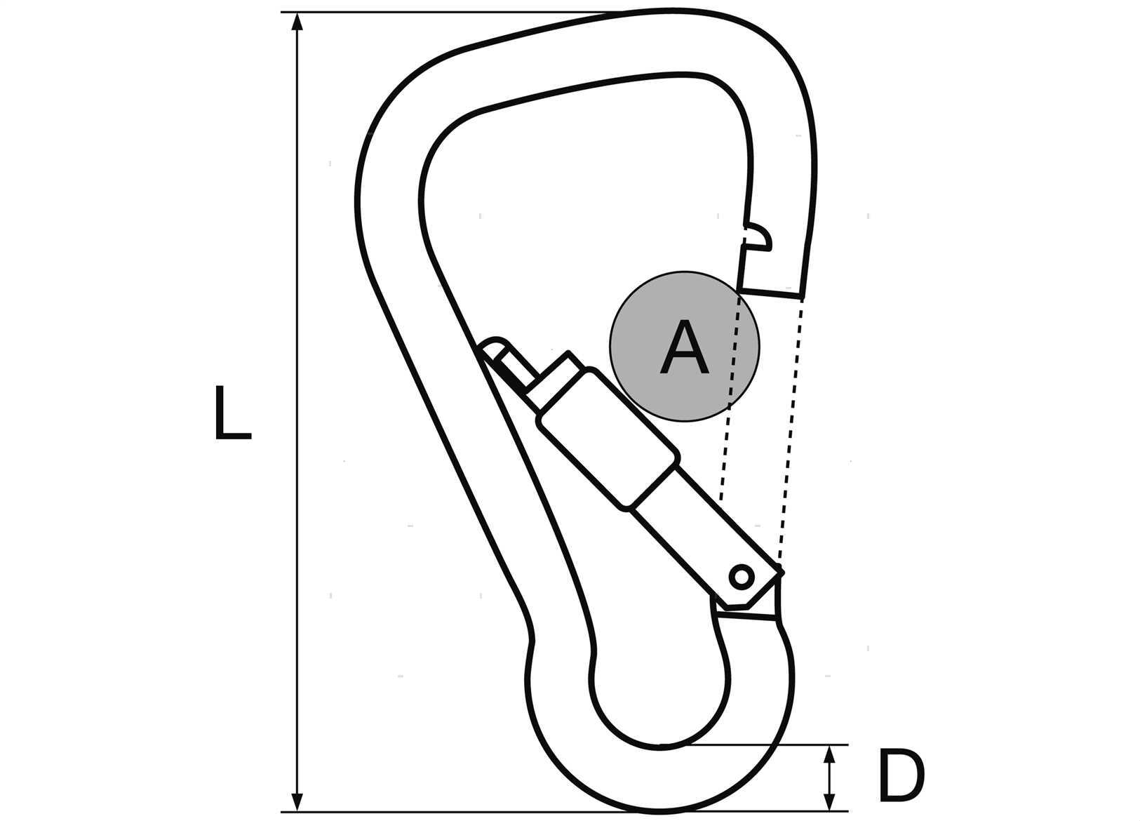 MOSCHETTONE W-LOCK D8MM INOX (2)