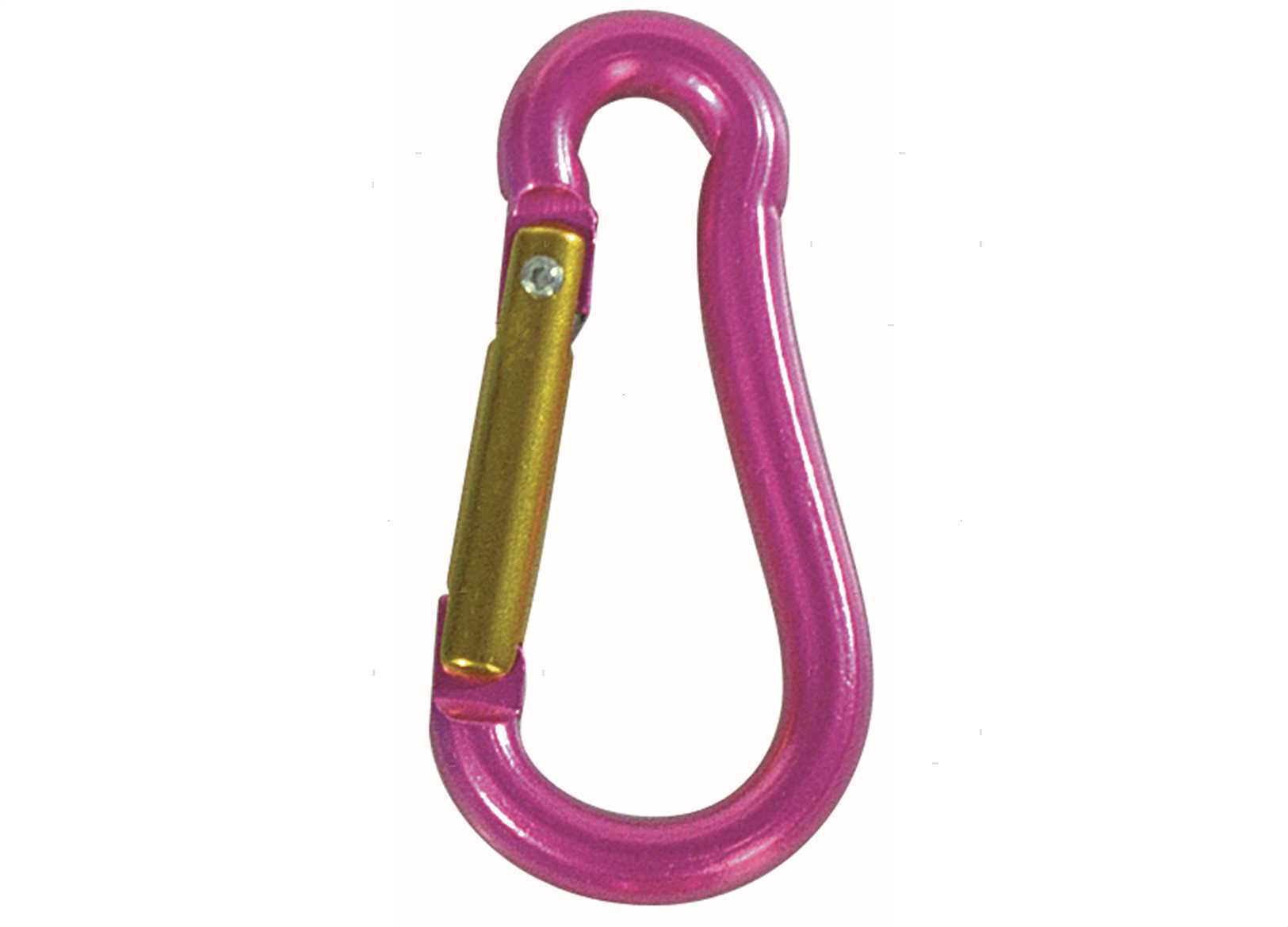 MOSCHETTONE FIRE D6MM ALU ROSA (2)