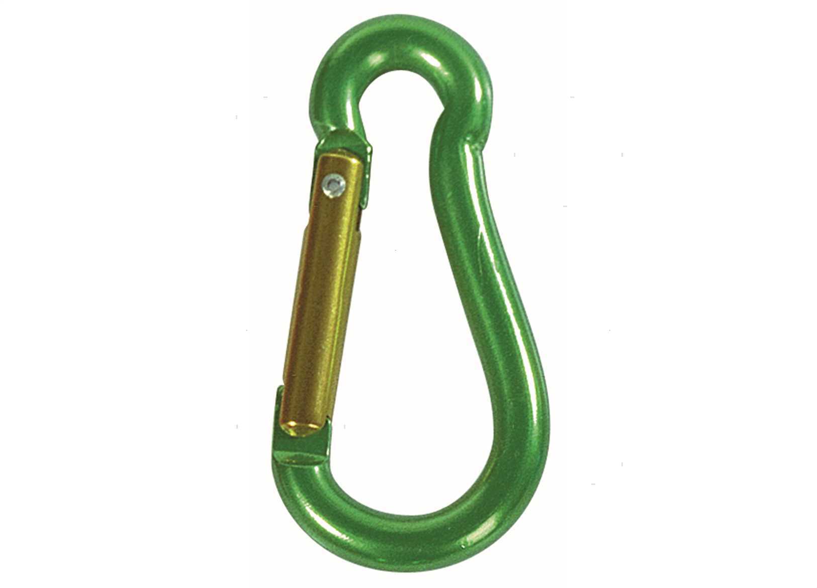 MOSCHETTONE FIRE D6MM ALU VERDE (4)