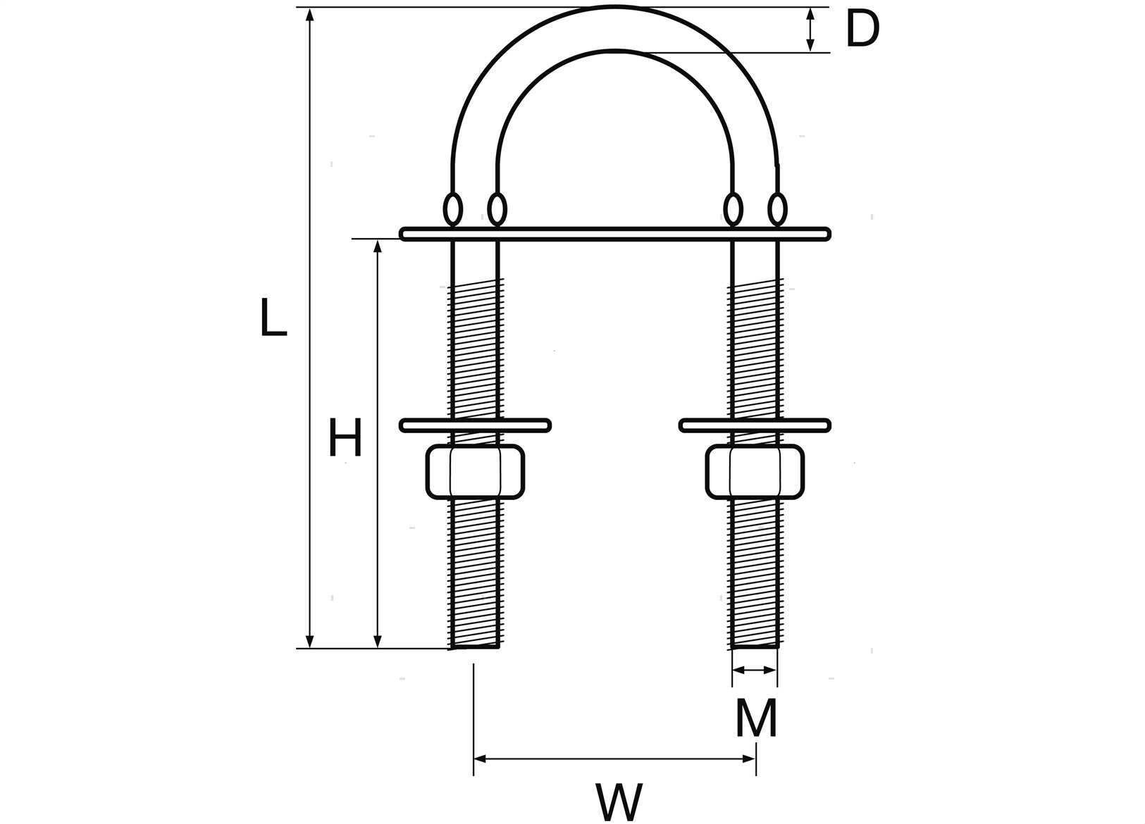 CAVALLOTTO BOLT-P D6MM INOX (2)