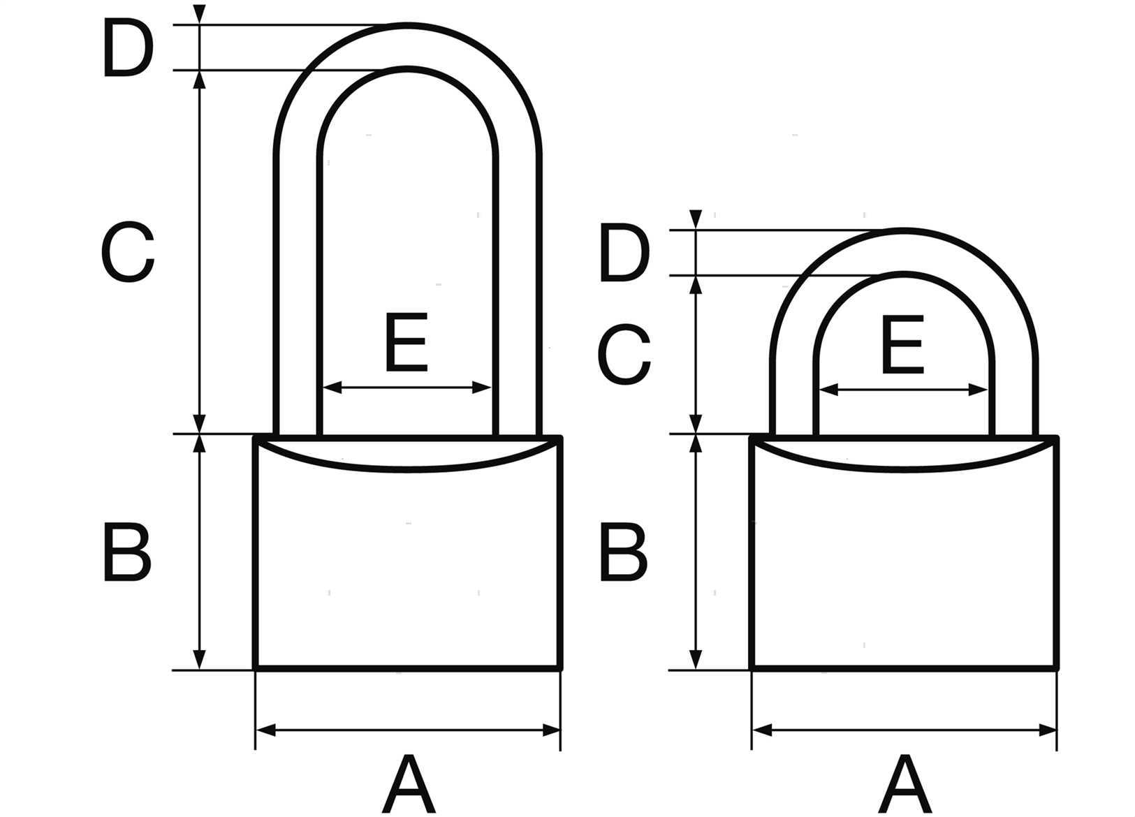 SET LUCCHETTI 5 SAME KEY D30 (3)