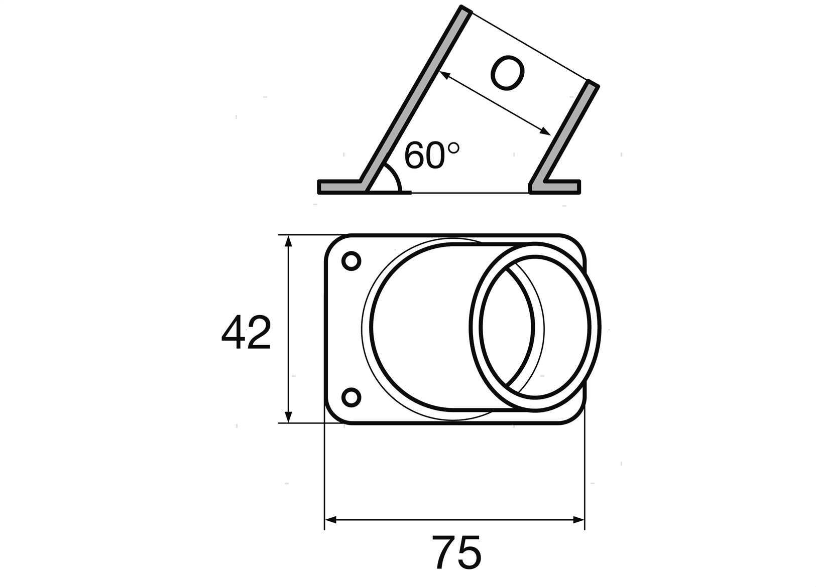 BASE QUADRA 60 D25MM INOX (2)