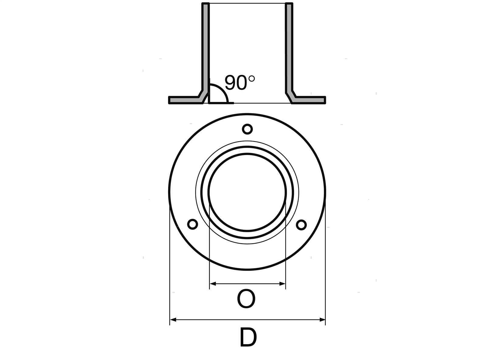 BASE TONDA 90 D25MM INOX (2)