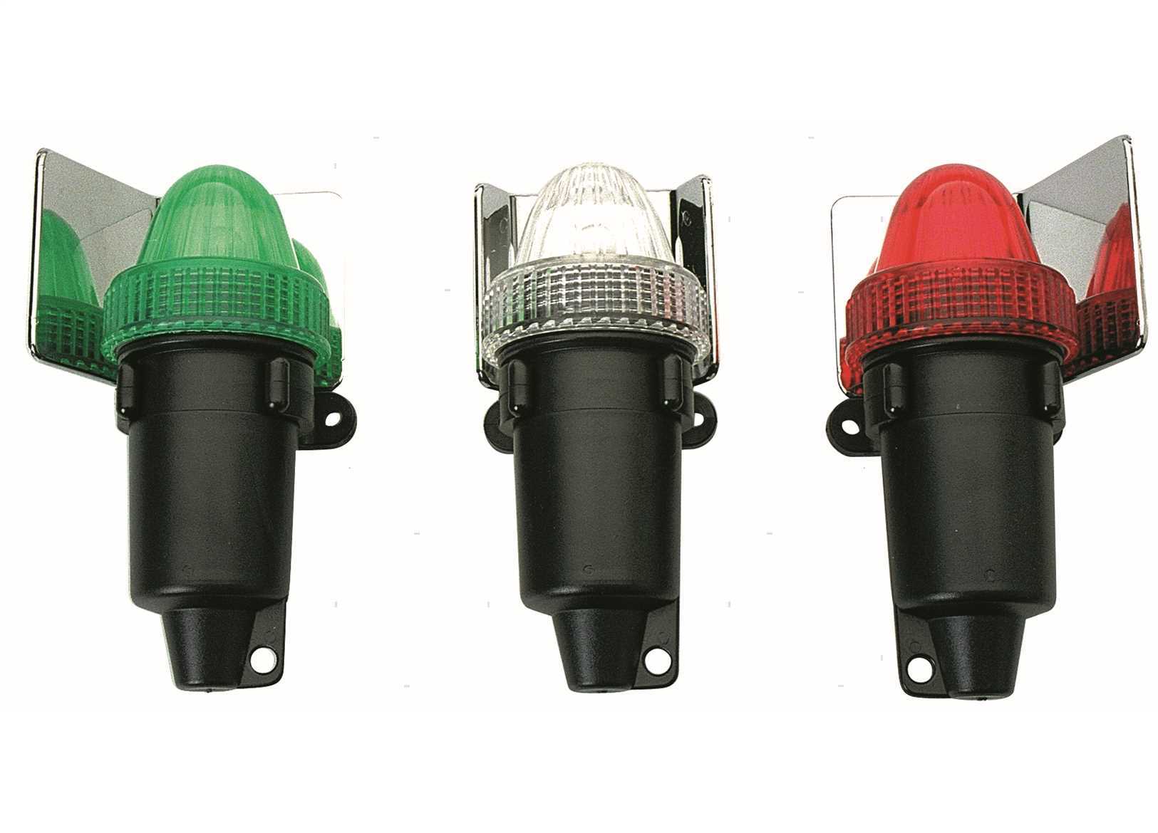 SET 3 FANALI LED BATTERIA