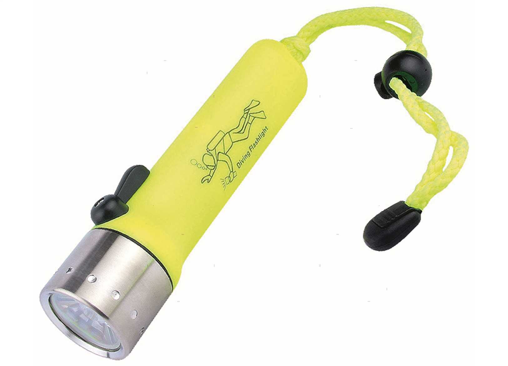 TORCIA LED DIVING GIALLA (2)