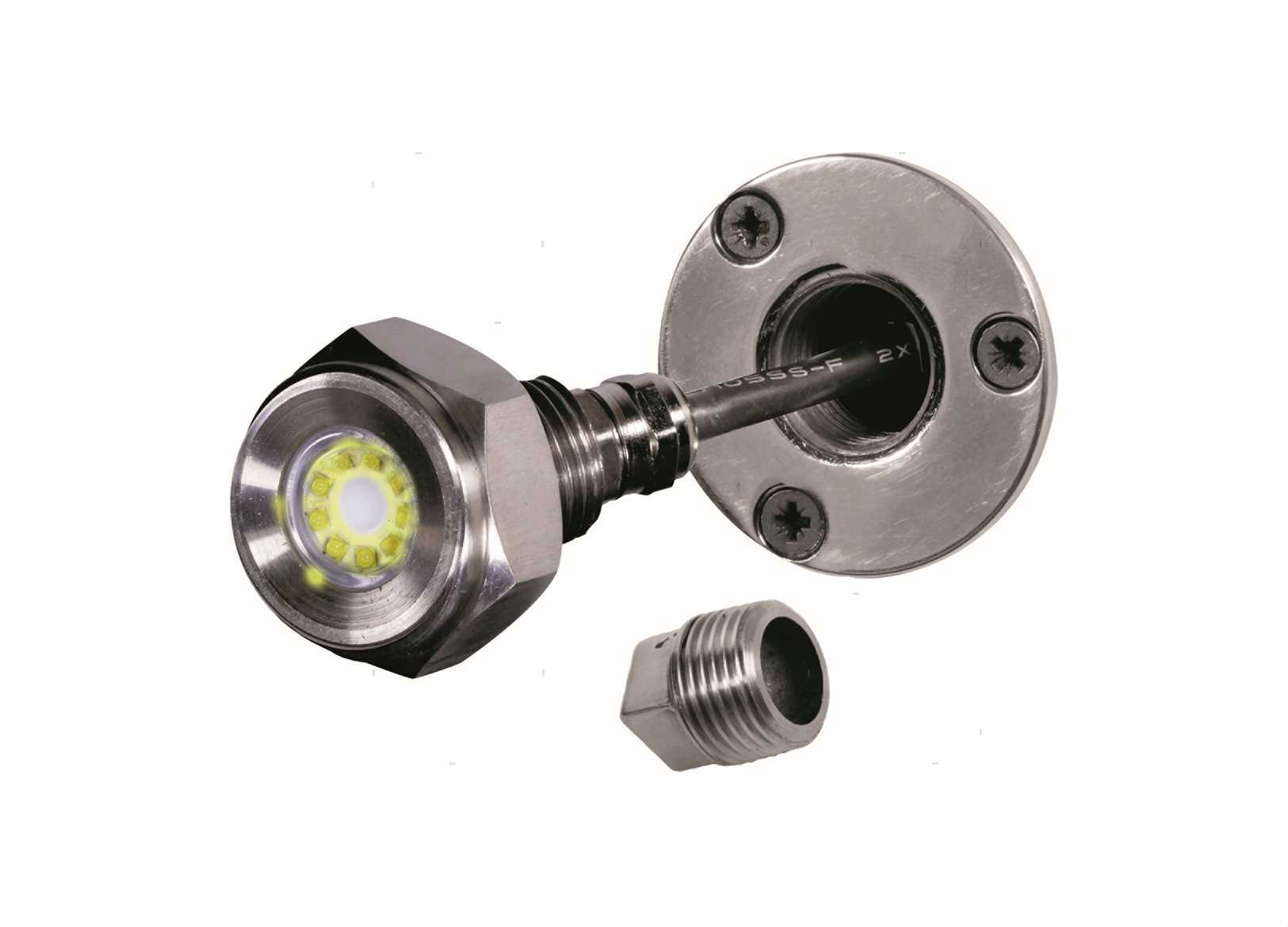 FARO SUB DRAIN PLUG LED AZZURRO (1)