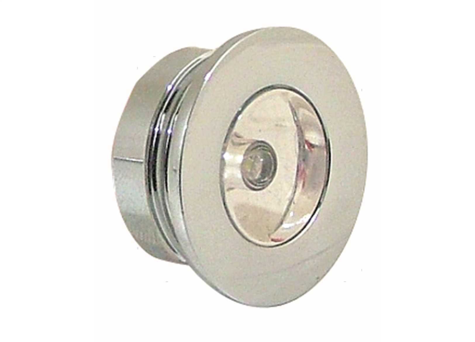 LUCE CORTESIA FLUSH CHROME TONDA 12V (1)