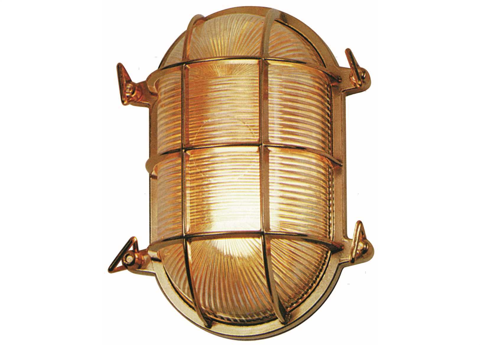 LAMPADA TARTARUGA OVALE L235MM OTTONE