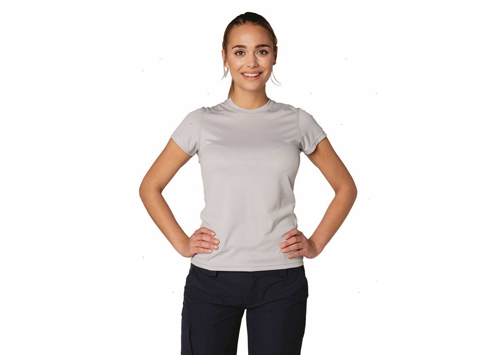 T-SHIRT HH W TECH T 930 GRIGIO CHIARO XS (11)