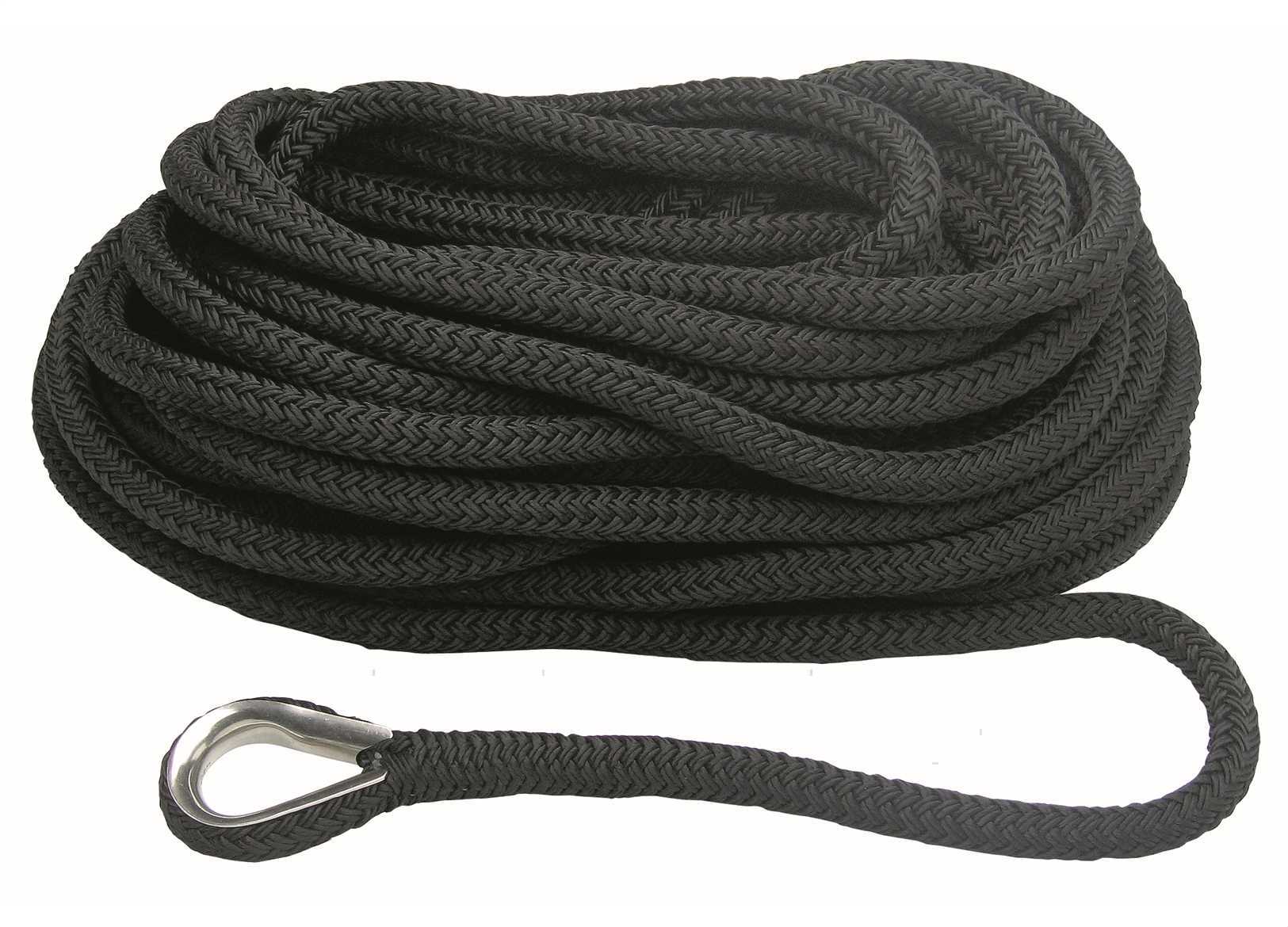 TRECCIA MOORING 12MM X 8M NERA