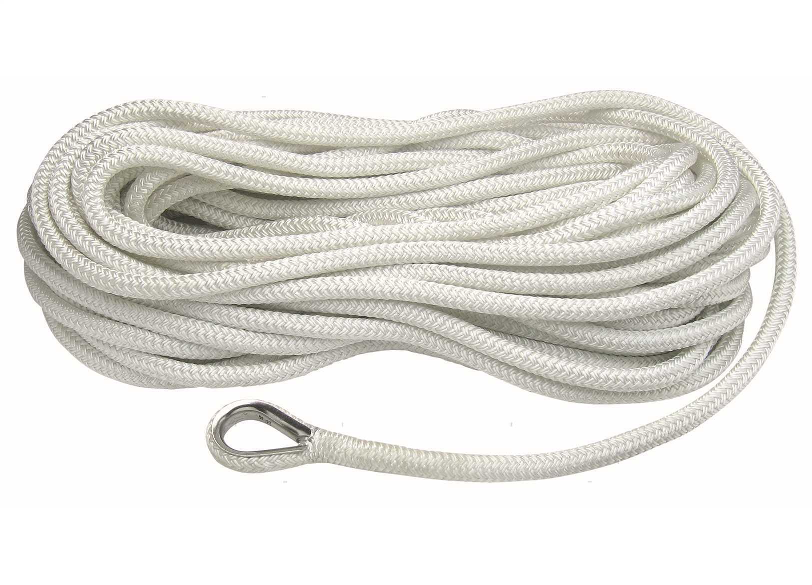 TRECCIA MOORING BIANCA 12MM X 30M