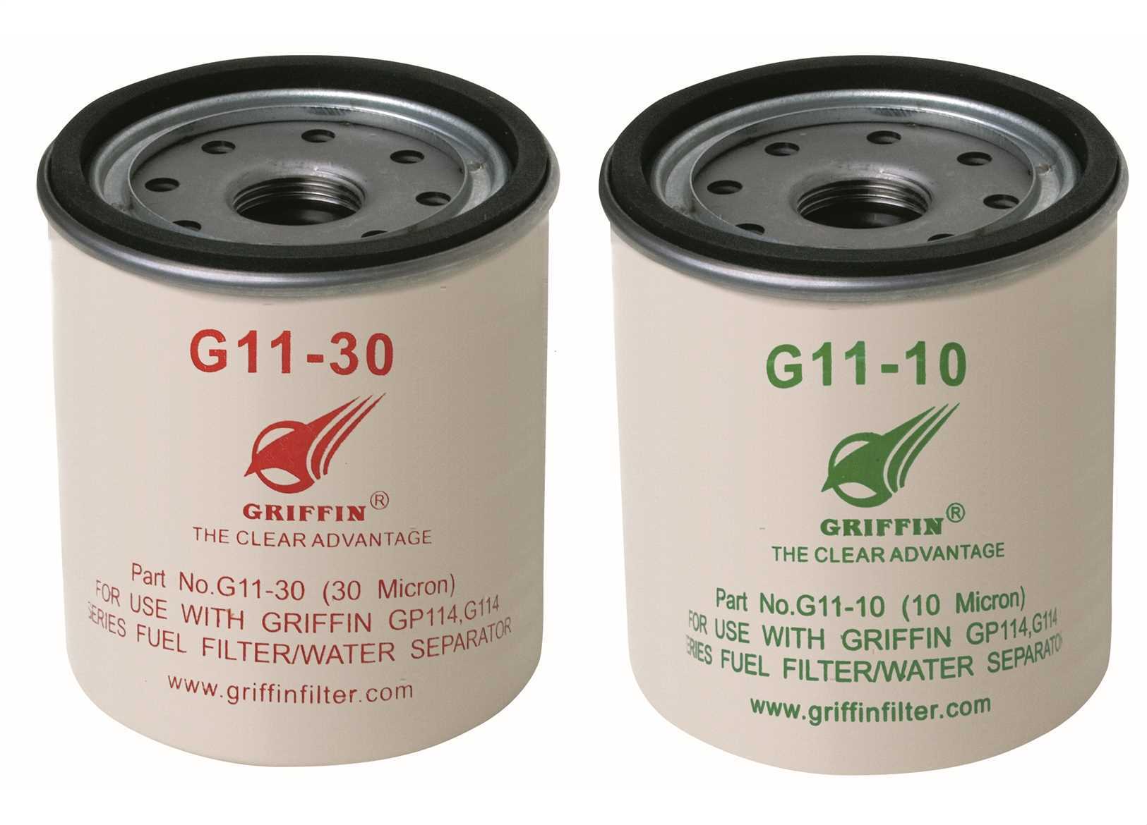 CARTUCCIA FILTRO GRIFFIN G11/30