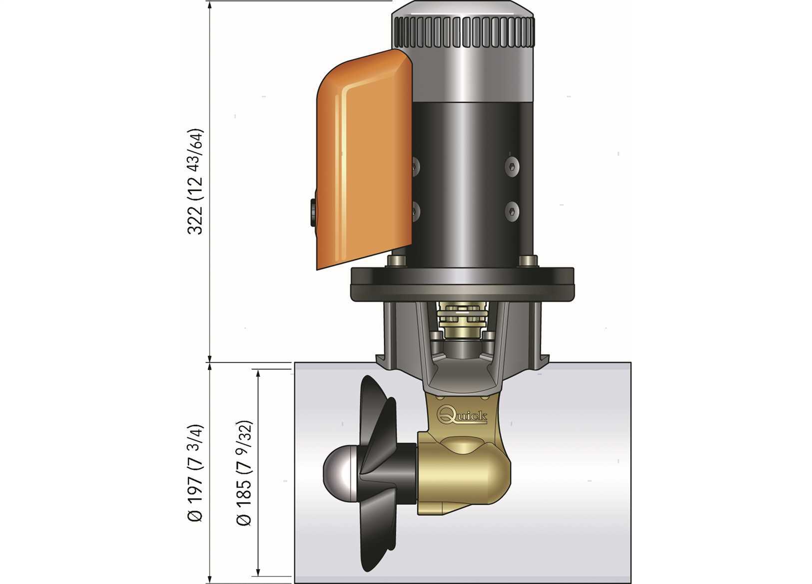 BOW PROPELLER QUICK BTQ185-75 12V (5)
