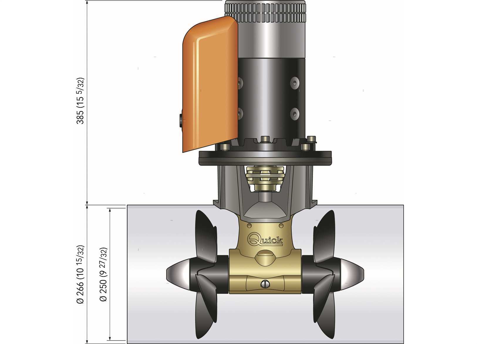 BOW PROPELLER QUICK BTQ250-240 24V (3)