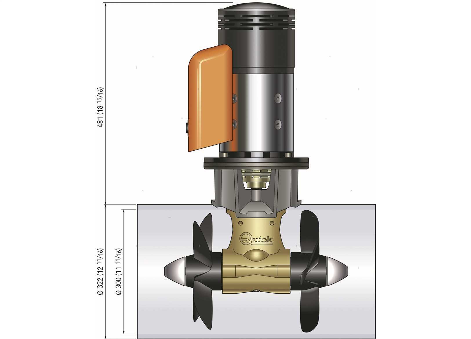 BOW PROPELLER QUICK BTQ300-250 24V (4)