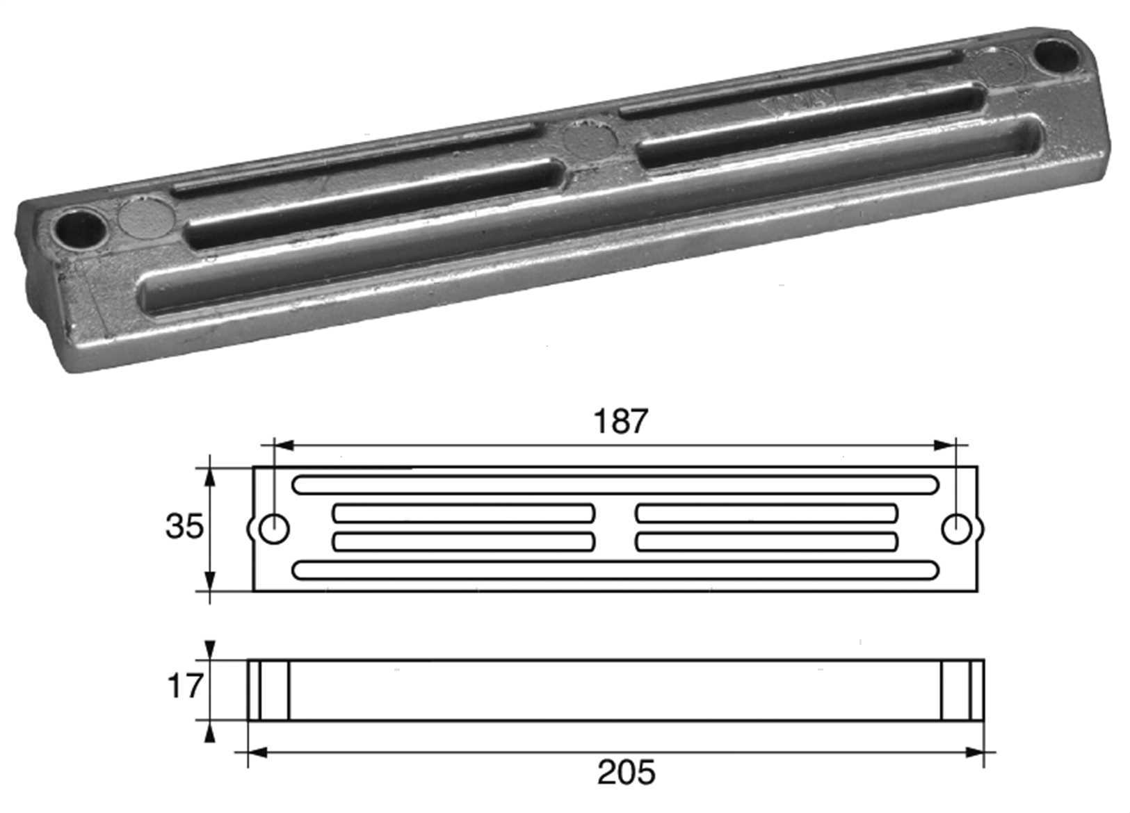 ANODO BARRA YAMAHA 25Q-40 OLD ZN (2)