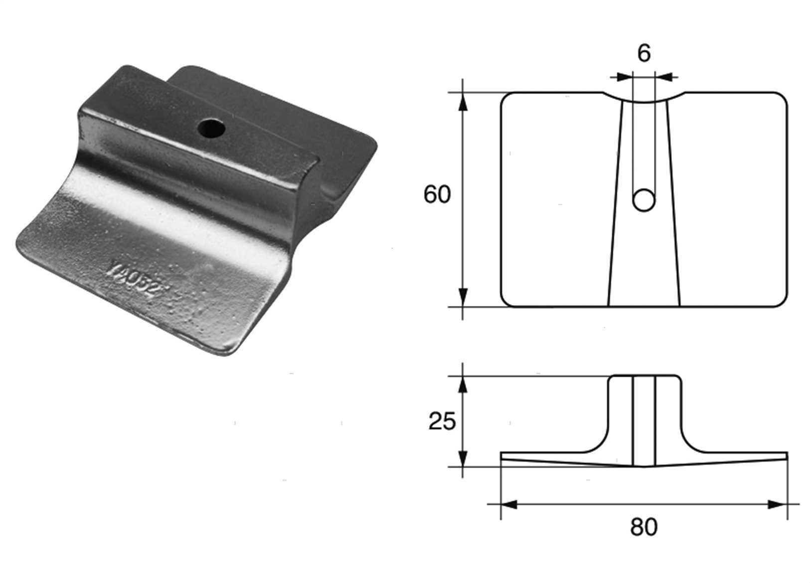 ANODO PLACCA PIEDE YAMAHA 9.9F ZN (2)