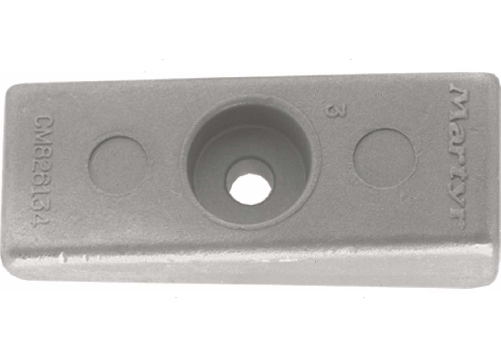 ANODO PIASTRA TRIM MERC 127X42X25MM AL (11)