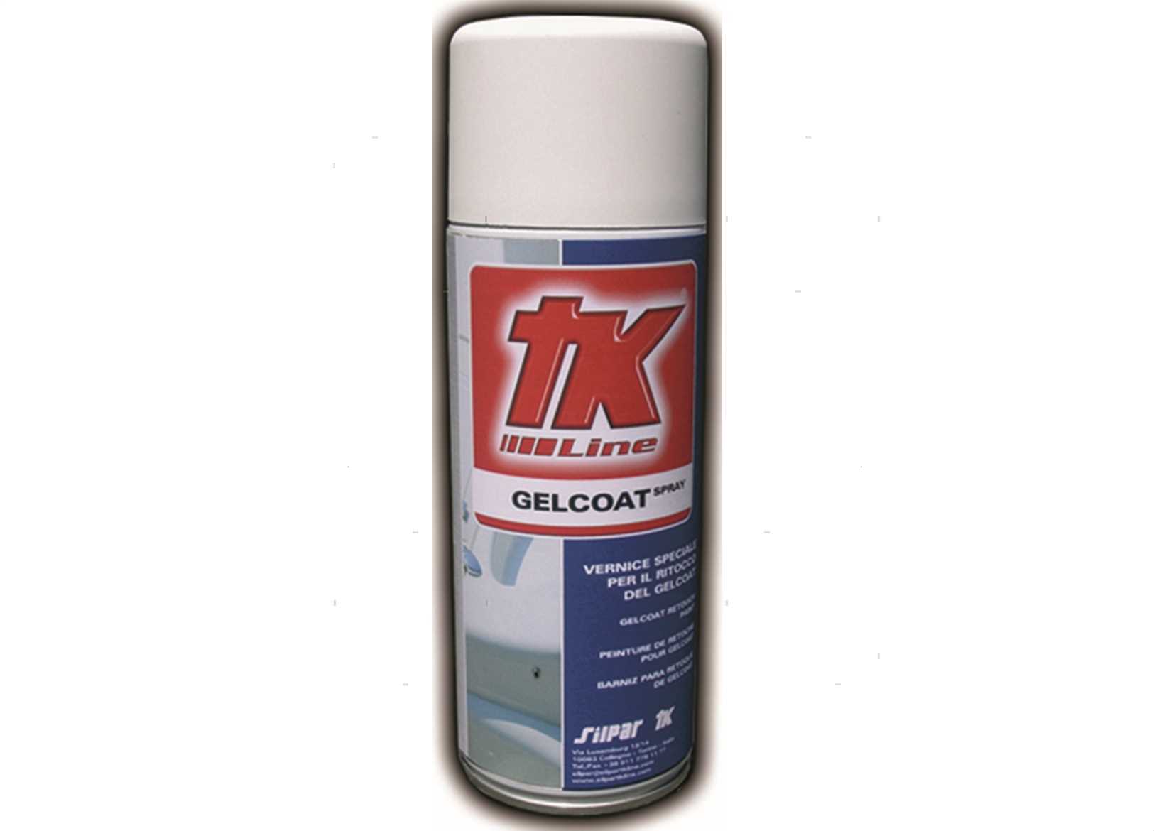 GELCOAT SPRAY TK 400ML BIANCO