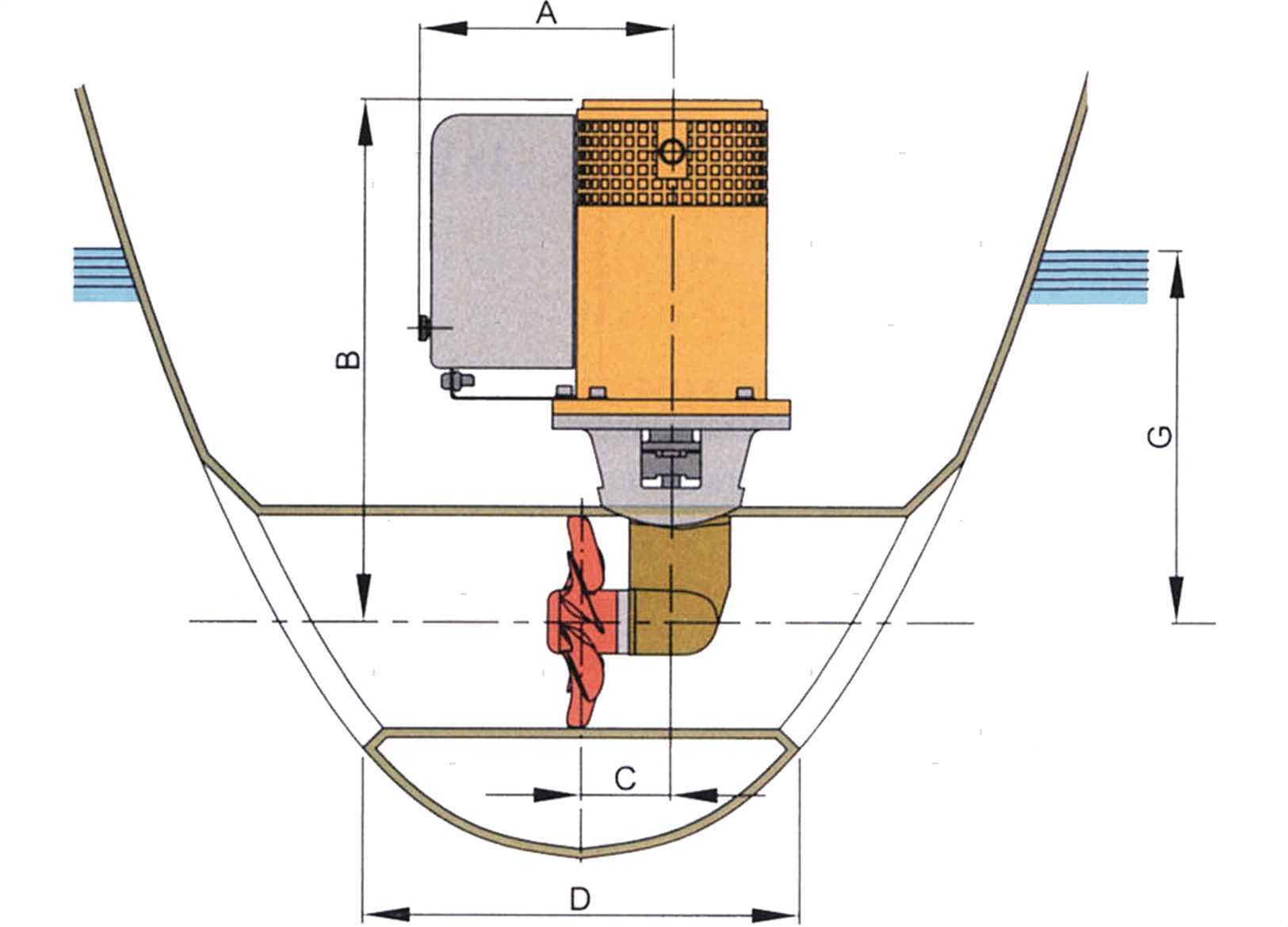 KIT BOW PROPELLER VETUS 45 (2)