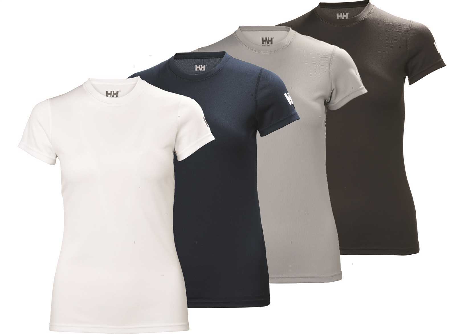 T-SHIRT HH W TECH T 930 GRIGIO CHIARO XS