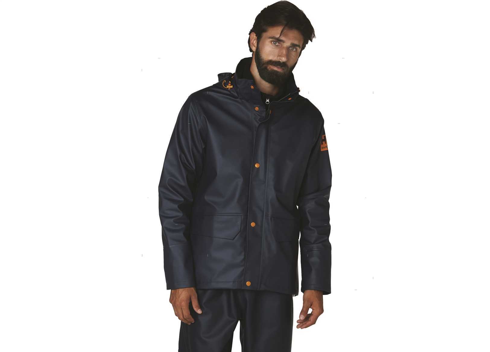 GIACCA HH GALE RAIN 299 ARANCIO XS (4)