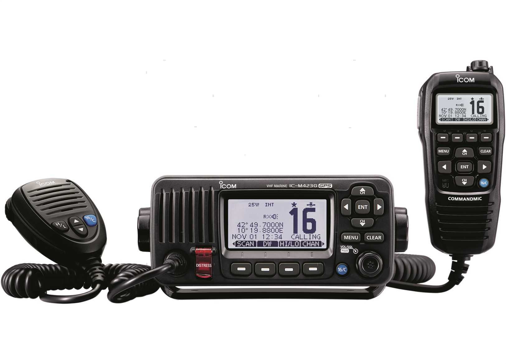 ICOM HM-195 GB COMMANDMIC NERO PER IC-M423GE (2)