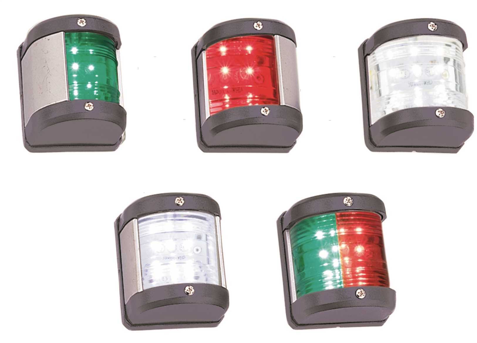 FANALE MIDI LED BK ROSSO/VERDE