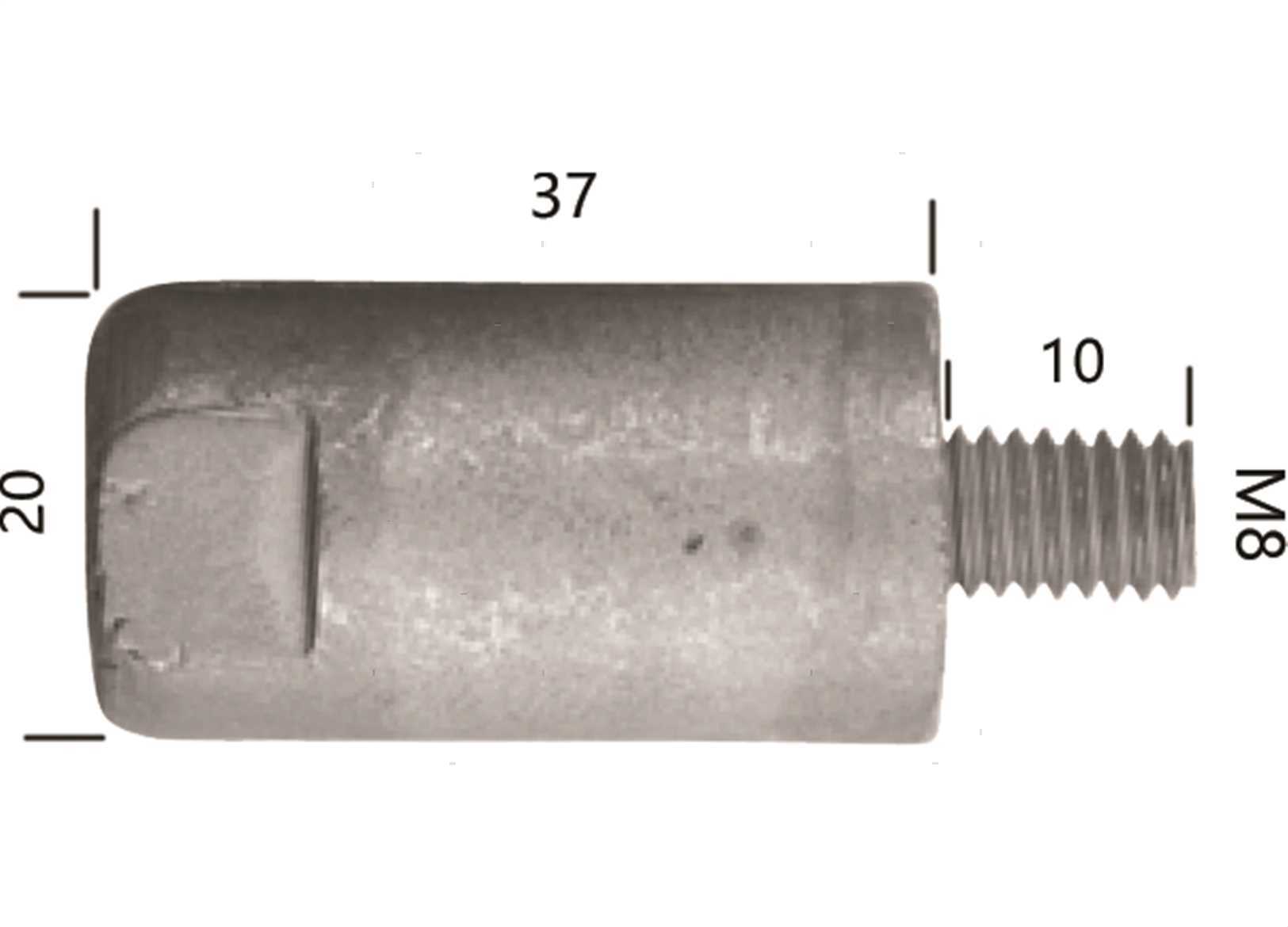 ANODO BARROTTO YANMAR 6CX-ETE ZN (1)