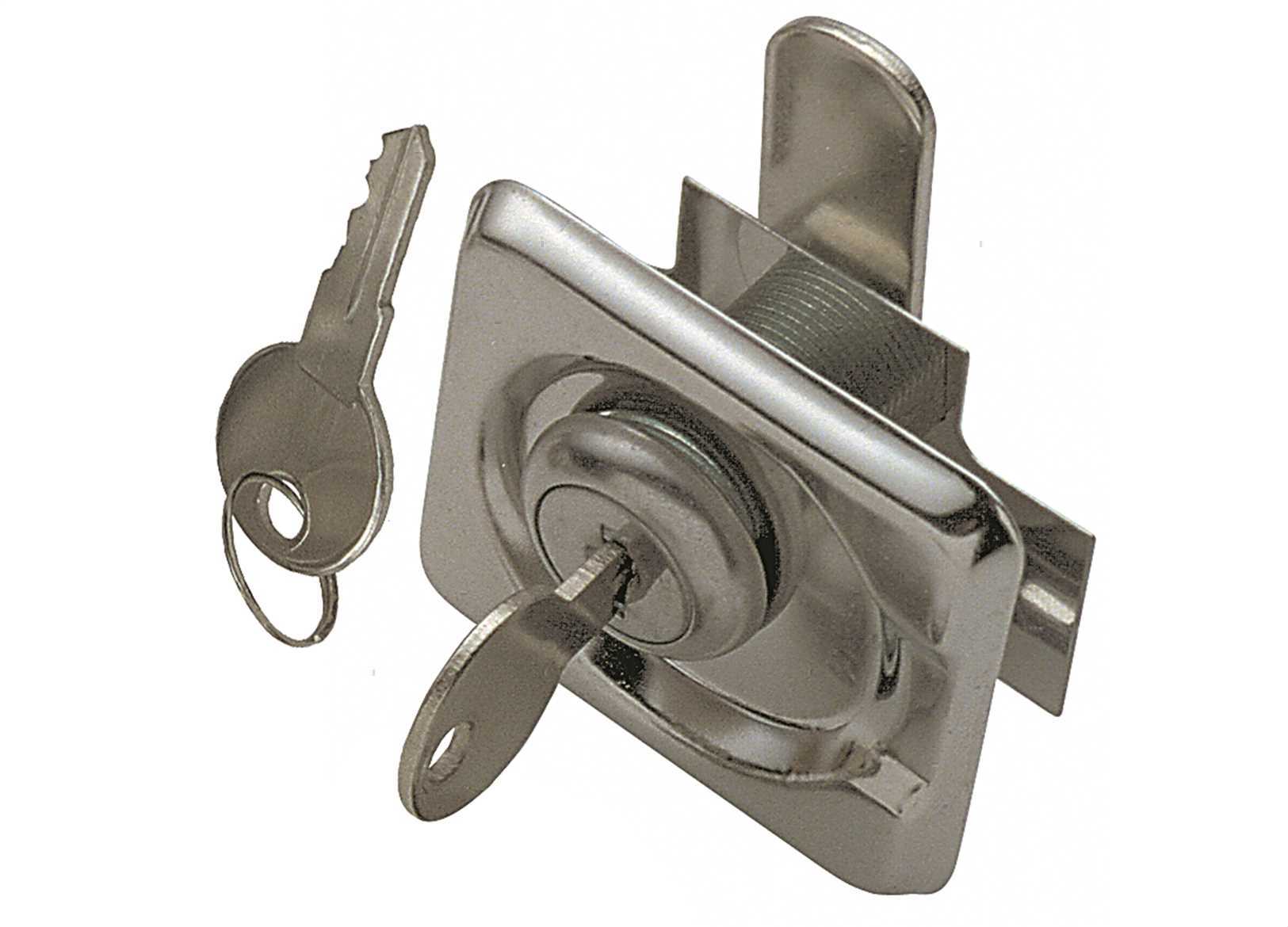 CHIUSURA INCASSO 50X55MM INOX KEY