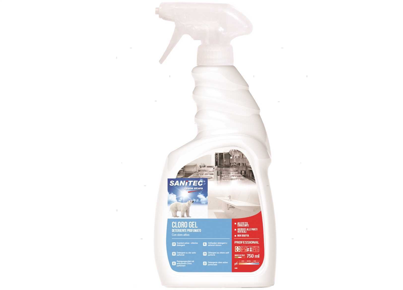 GEL DETERGENTE SGRASSANTE SANITEC 750ML