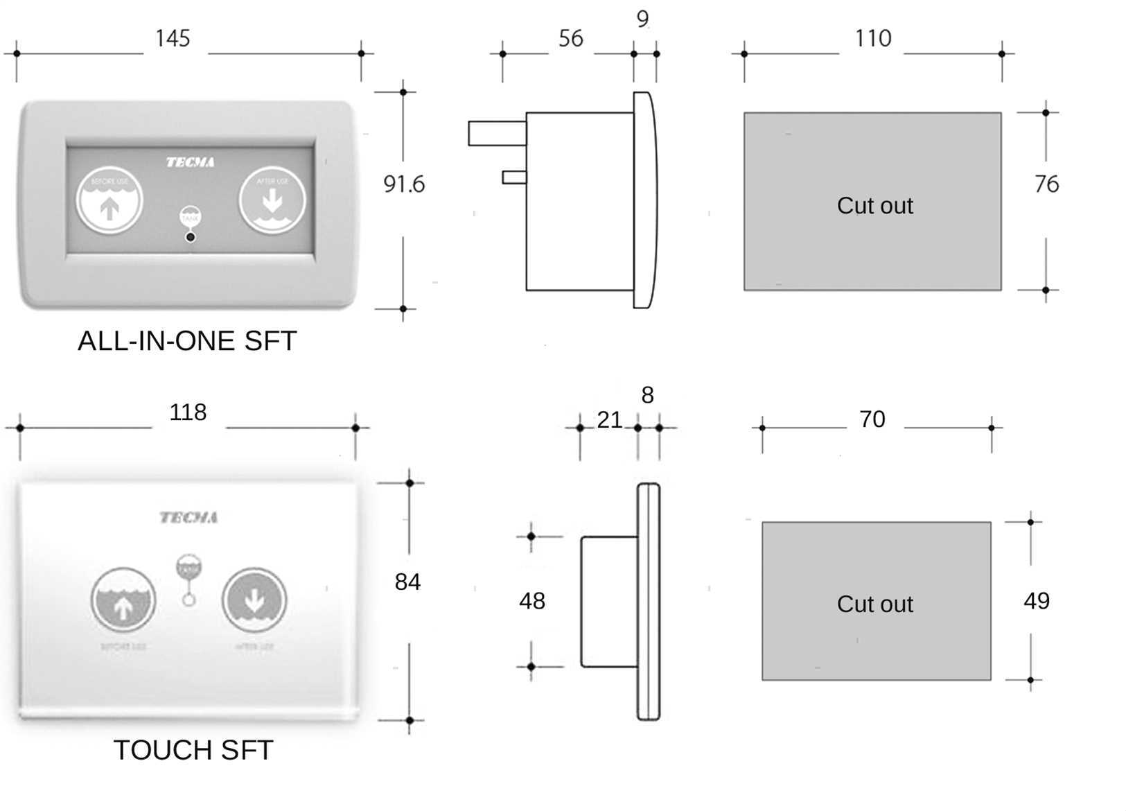 TOILET ELEGANCE 2G SFT PANEL 12V (3)