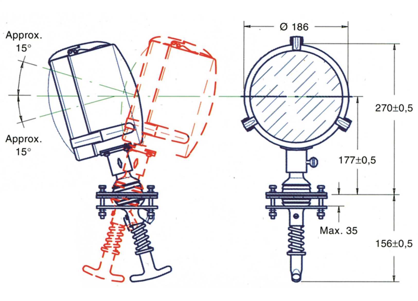 FARO DHR 180 CABIN CONTROL 12/24V (3)